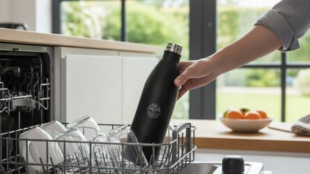 Kan een thermosfles in de vaatwasser?