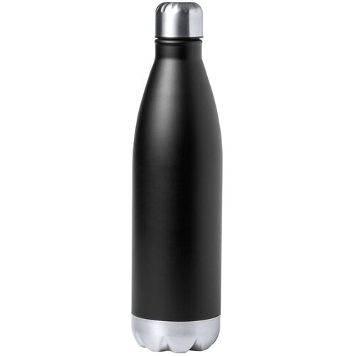 Willy Koperen Geïsoleerde Thermos Fles Zwart 750 ml