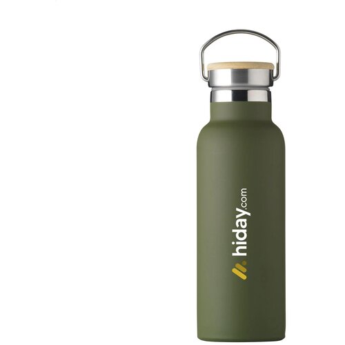 Nordvik Rcs Recycled Steel 500 Ml Drinkfles Donkergroen