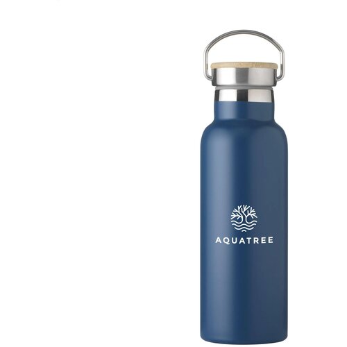 Nordvik Rcs Recycled Steel 500 Ml Drinkfles Blauw