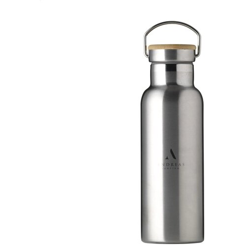 Nordvik Rcs Recycled Steel 500 Ml Drinkfles Zilver