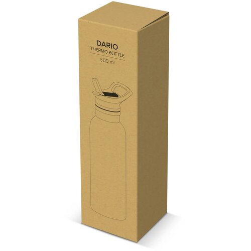 Darion Thermo fles Zwart 500 ml