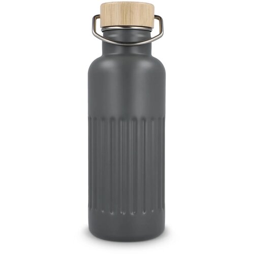 Gerecycled RVS Thermo fles 500ml grijs 500 ml