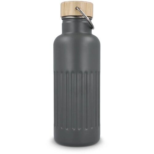 Gerecycled RVS Thermo fles 500ml grijs 500 ml