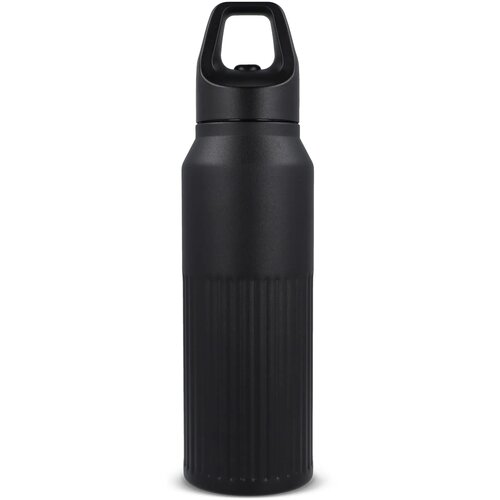 Thermofles met Easy-Click dop zwart