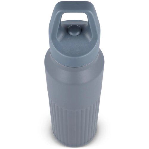 Thermofles met Easy-Click dop grijs