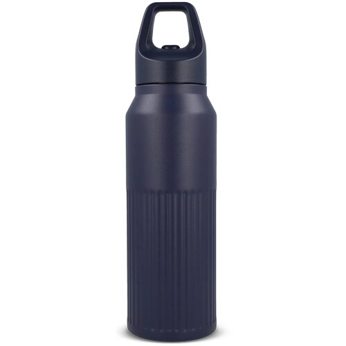 Thermofles met Easy-Click dop donkerblauw