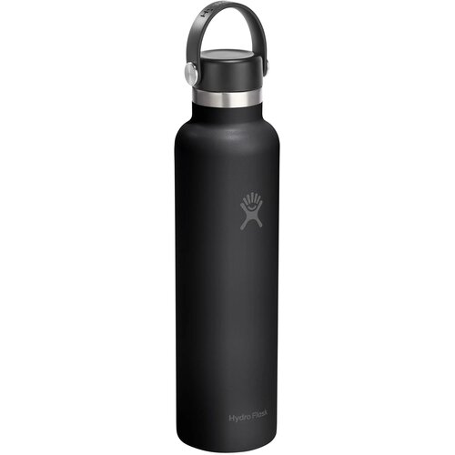 Hydro Flask Standard Mouth Thermosfles Zwart 710 ml