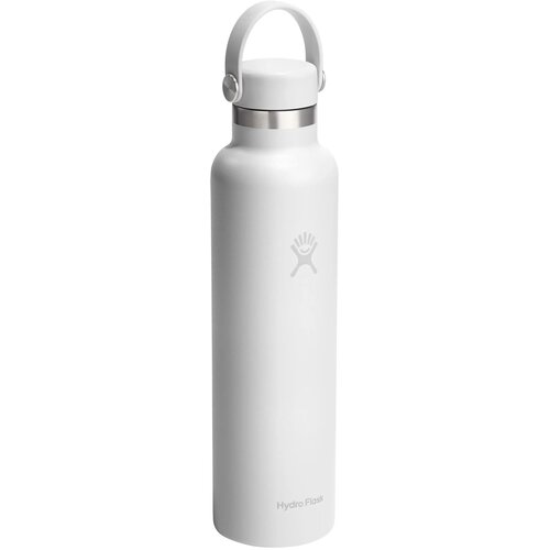 Hydro Flask Standard Mouth Thermosfles Wit 710 ml