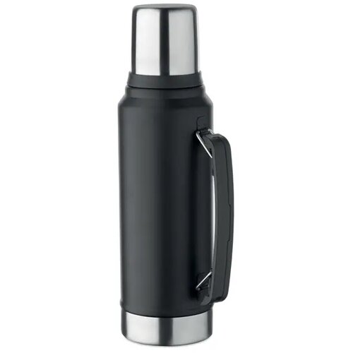 Dubbelwandige fles 1l Nyima zwart 1000 ml