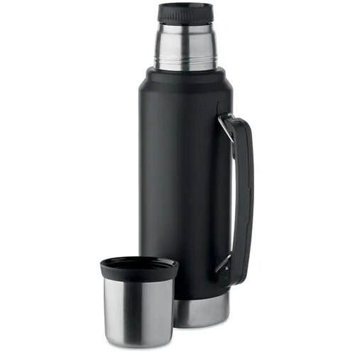 Dubbelwandige fles Nyima Zwart 1000 ml