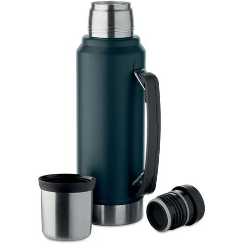 Dubbelwandige fles Nyima Kobaltblauw 1000 ml