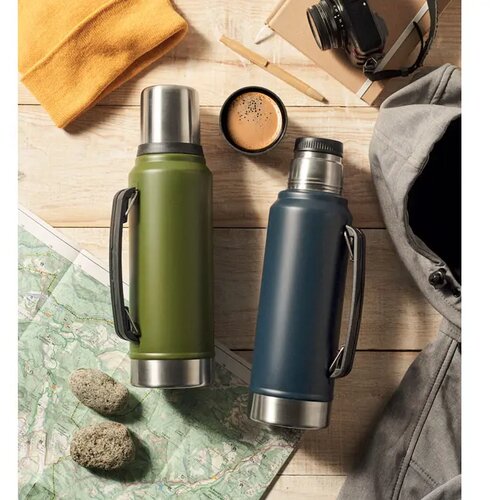 Dubbelwandige fles Nyima Groen 1000 ml