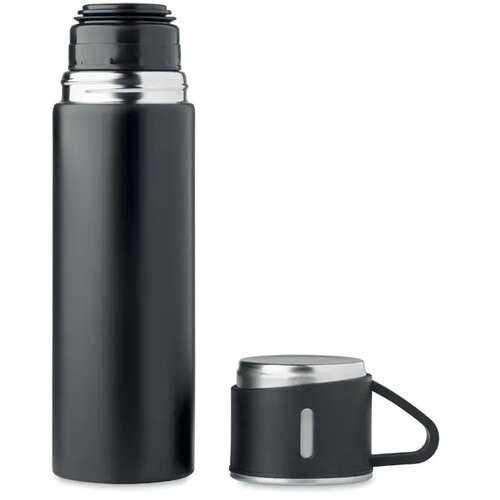 Dubbelwandige fles Tonia Zwart 420 ml