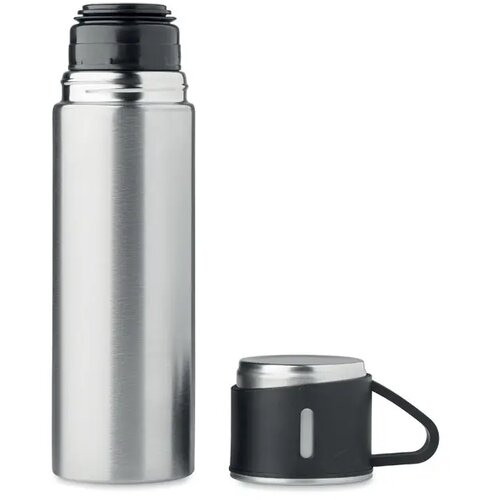 Dubbelwandige fles Tonia Zilver 420 ml