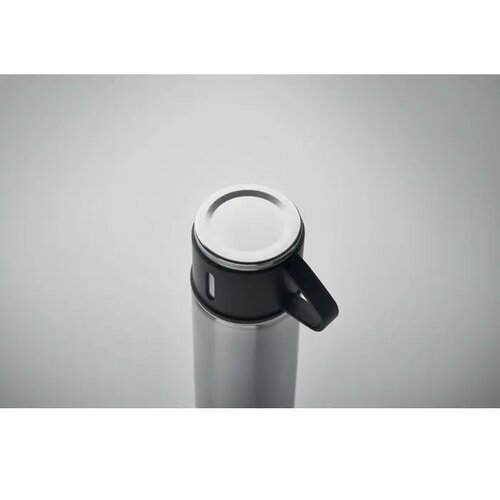 Dubbelwandige fles Tonia Zilver 420 ml