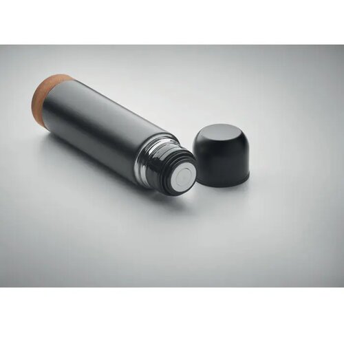 Dubbelwandige fles 500ml Aventur zwart 500 ml