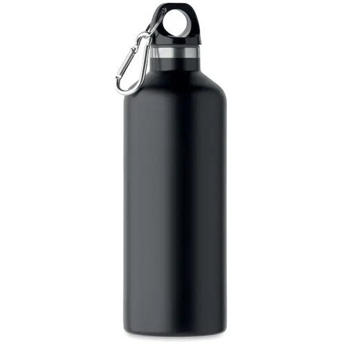 Dubbelwandige fles 500ml Carabi zwart