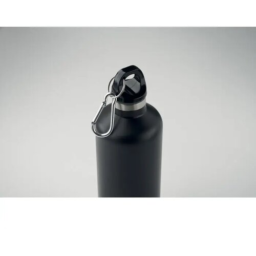 Dubbelwandige fles 500ml Carabi zwart