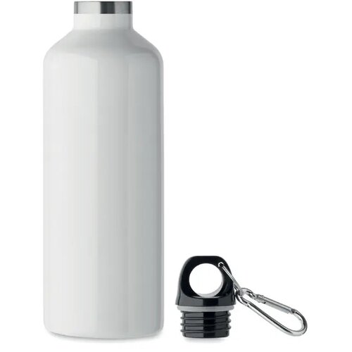 Dubbelwandige fles 500ml Carabi wit