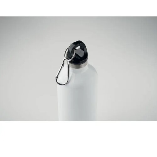 Dubbelwandige fles 500ml Carabi wit