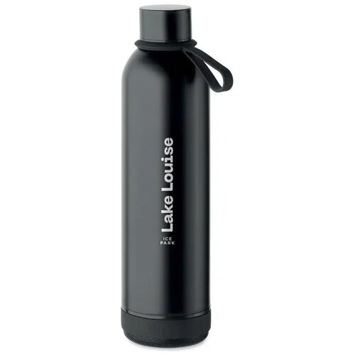 Dubbelwandige fles 500ml Musey zwart 500 ml