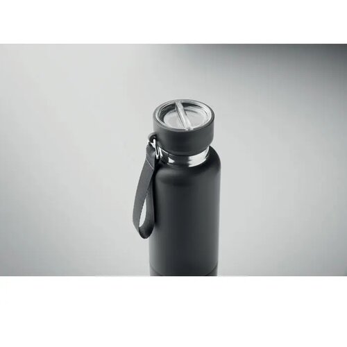 Dubbelwandige fles Noeka Zwart 500 ml