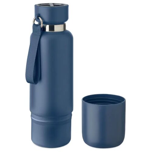 Dubbelwandige fles Noeka Kobaltblauw 500 ml