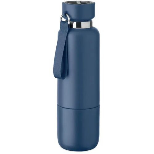 Dubbelwandige fles Noeka Kobaltblauw 500 ml