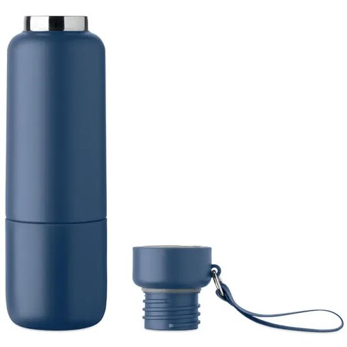 Dubbelwandige fles Noeka Kobaltblauw 500 ml