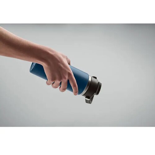 Dubbelwandige fles Suma grip Kobaltblauw 500 ml