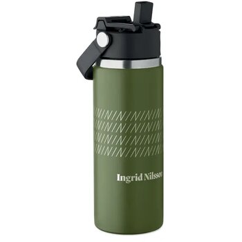 Dubbelwandige fles Suma grip Groen 500 ml