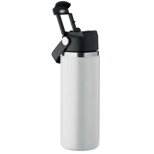 Dubbelwandige fles Suma grip Wit 500 ml