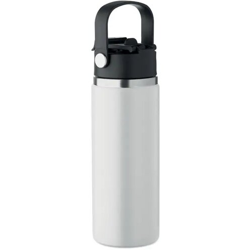 Dubbelwandige fles Suma grip Wit 500 ml