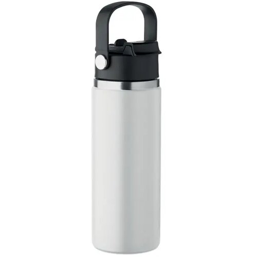 Dubbelwandige fles Suma grip Wit 500 ml