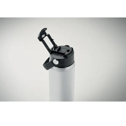 Dubbelwandige fles Suma grip Wit 500 ml