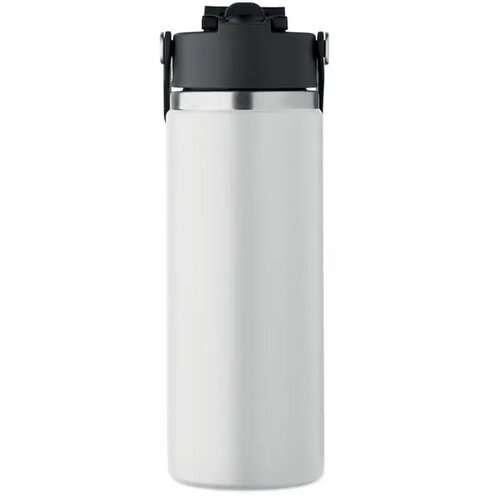 Dubbelwandige fles Suma grip Wit 500 ml