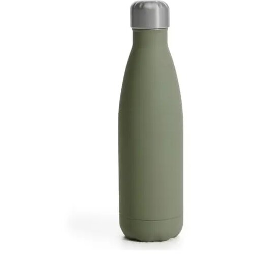 Sagaform Nils stalen fles Rubber 500ml groen 500 ml