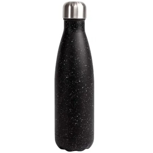 Sagaform Nils stalen fles Splash 500ml zwart / wit 500 ml