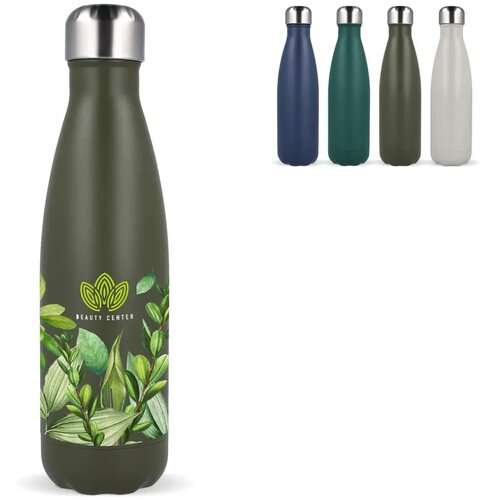 Sagaform Nils stalen fles gepoedercoat 500 ml 500 ml