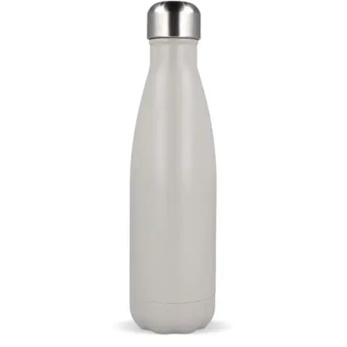 Sagaform Nils stalen fles gepoedercoat 500 ml beige 500 ml