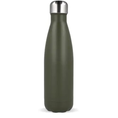 Sagaform Nils stalen fles gepoedercoat 500 ml dried green 500 ml