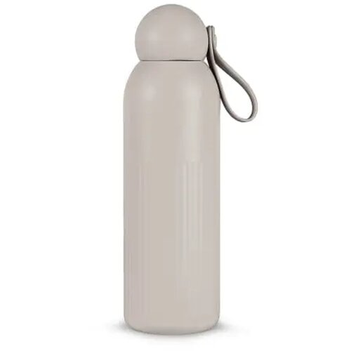 Sagaform Tekla stalen fles (gerecycled) Beige 500 ml