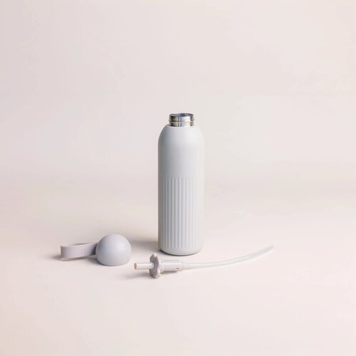 Sagaform Tekla stalen fles (gerecycled) Beige 500 ml