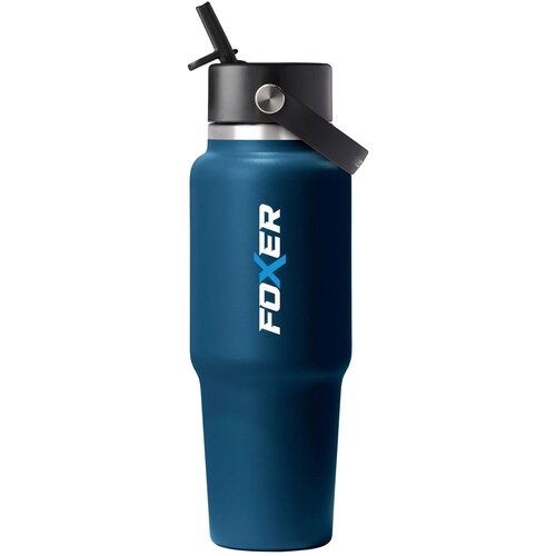 Hydro Flask Wide Mouth Travel Bottle With Flex Straw Cap Waterfles 946 ml