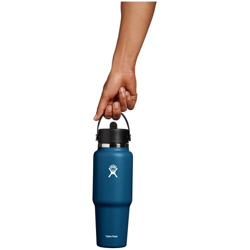 Hydro Flask Wide Mouth Travel Bottle With Flex Straw Cap Waterfles 946 ml
