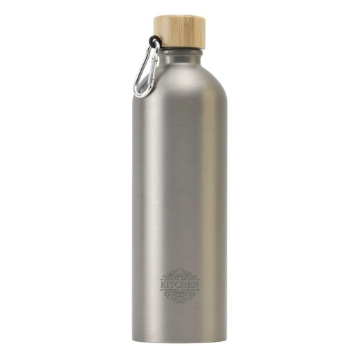 Steelbamboo Rcs Recycled Steel 750 Ml Waterfles Zilver 750 ml