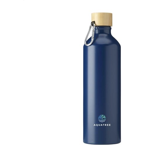Steelbamboo Rcs Recycled Steel 750 Ml Waterfles Navy 750 ml