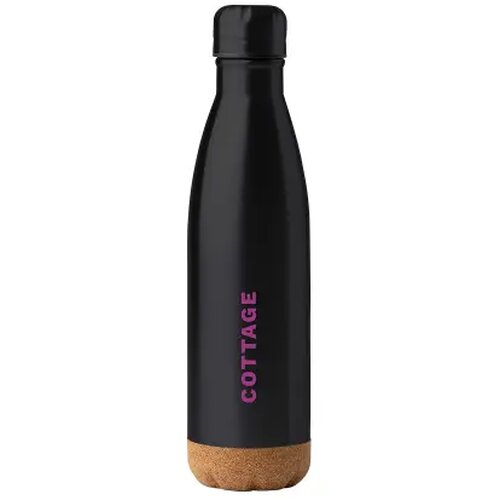 KALE dubbelwandige fles zwart 520 ml