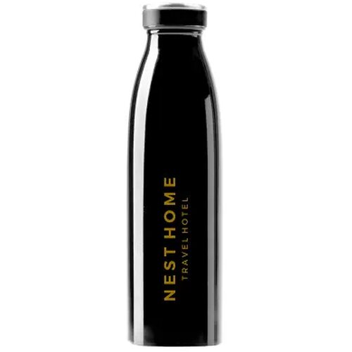 KEMY thermische waterfles zwart 500 ml